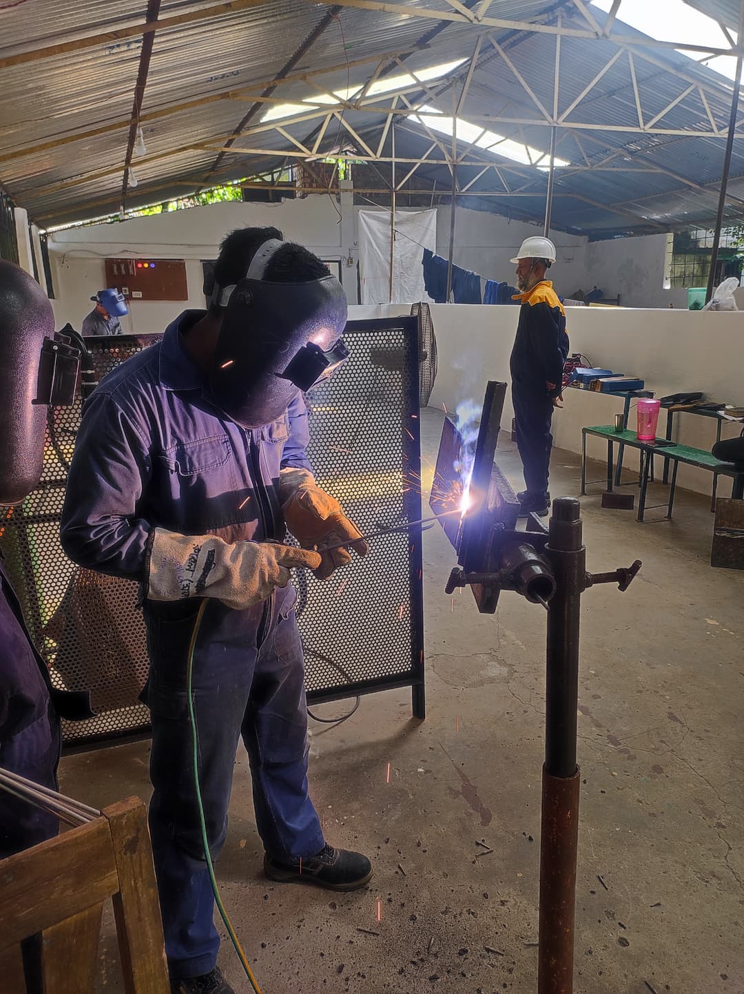 Advanced welding project completion